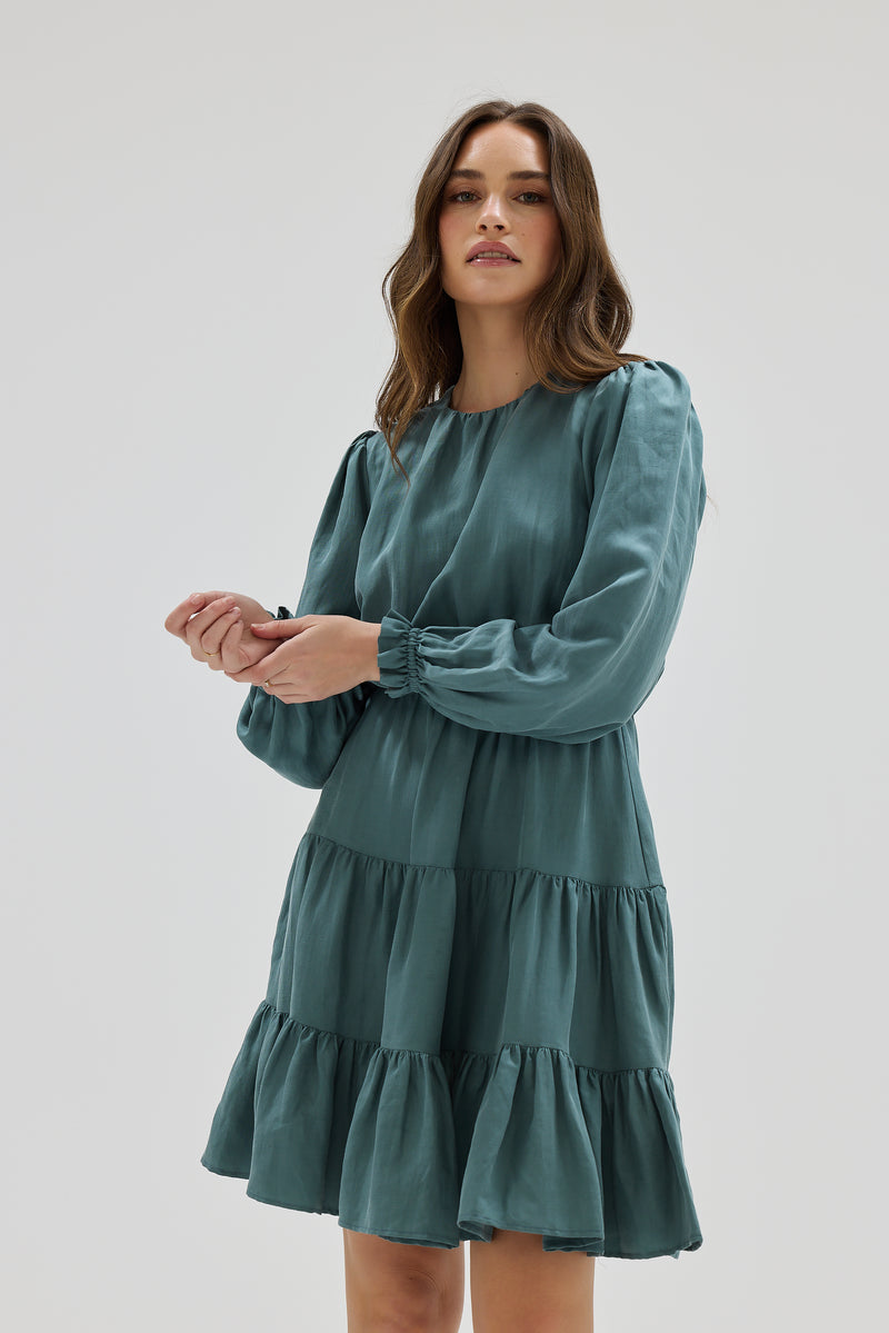 Long Sleeve Mini Dress ELLEE THE LABEL Long Sleeve Mini Dress ELLEE THE LABEL